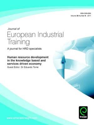 cover image of Journal of European Industrial Training, Volume 35, Issue 6